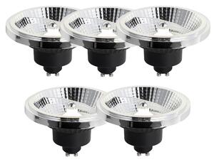 Set od 5 GU10 prigušivih LED žarulja 111 mm 10,5 W 770 LM 4000 K