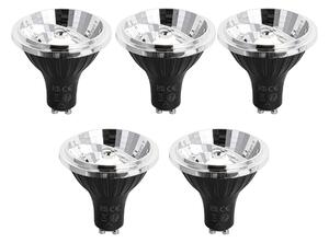 Set od 5 GU10 prigušivih LED žarulja 70 mm 6,5 W 600 LM 4000 K