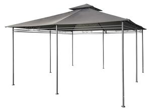Vrtni paviljon Garden Point Ibiza 4x4m antracit boje