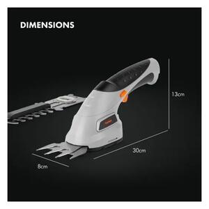VonHaus 2500259 Akumulatorske Škare 2-u-1 – Trimer za Travu i Grmlje – 7.2V Li-ion – Lagani Ručni Alat