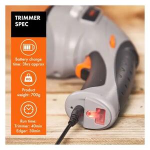 VonHaus 2500259 Akumulatorske Škare 2-u-1 – Trimer za Travu i Grmlje – 7.2V Li-ion – Lagani Ručni Alat