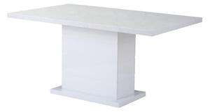 Stol Riverton 446, Bijeli mramor, Bijela, 75x90cm