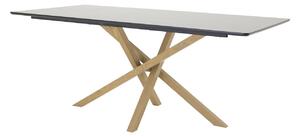 Stol Dallas 193, Hrast, Crna, 75x90cm