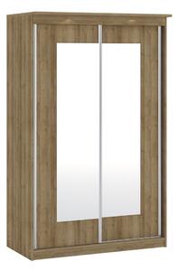 Ormar Bristol 153, Riviera hrast, 194.6x120x69cm, Vrata ormari: Klizna vrata
