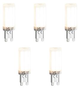 Set od 5 G9 3-stupanjskih prigušivih LED žarulja Opal 4,5W 500lm 4000K