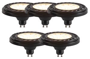 Set od 5 GU10 3-stupanjskih prigušivih LED žarulja AR111 8W 700lm 2700K