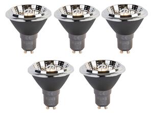 Set od 5 GU10 3-stupanjskih prigušivih LED žarulja s promjenom temperature boje AR70 6W 320lm 2000-3000K