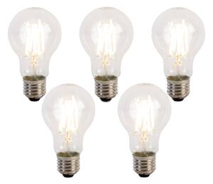 Set od 5 E27 LED žarulja s 3 stupnja prigušivanja A60 5W 700 lm 2700K