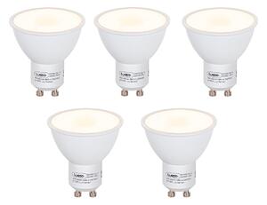 Set od 5 GU10 LED žarulja s senzorom sumraka 5W 380lm 2700K