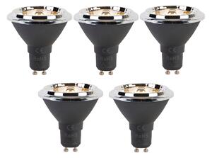 Set od 5 prigušivih LED žarulja GU10 AR70 6W 450lm 2700K