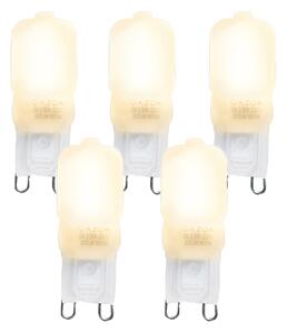 Set od 5 LED žarulja G9 CUTE PC 2W 200lm 2700K