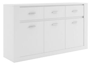 Komoda Cirdelu 109, Bijela, 90x160x42cm