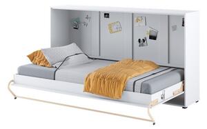 Zidni krevet Concept Pro Lenart Levfere 109, Bijela, 109x127cm