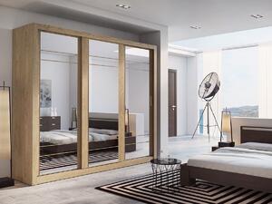 Ormar Fresno 101, Lagani hrast, 215x250x60cm