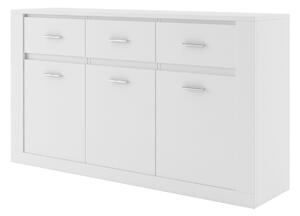 Komoda Fresno 107, Bijela, 90x160x42cm