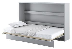 Zidni krevet Concept Pro Lenart Levfere 115, Siva, 138x148cm