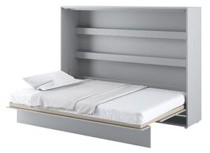 Zidni krevet Concept Pro Lenart Levfere 115, Siva, 158x168cm