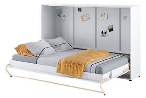 Zidni krevet Concept Pro Lenart Levfere 109, Bijela, 139x157cm