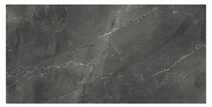 Porculanska pločica Pulpis (60 x 120 cm, Crne boje, Sjaj)