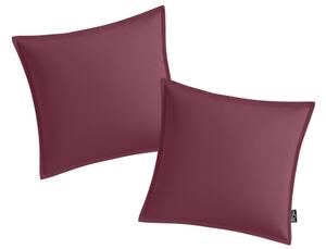 Set 2 kom vanjskih jastuka EMPARO 50x50 cm, bordo