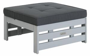 Vrtni tabure Riverton 761, Crna, Siva, 30x70cm