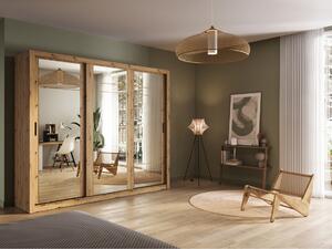 Ormar Fresno 101, Artisan hrast, 215x250x60cm