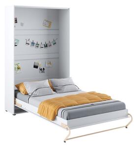 Zidni krevet Concept Pro Lenart Levfere 108, Bijela, 217x135cm