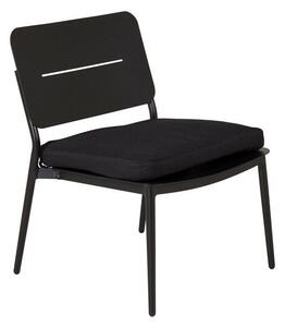 Vrtna stolica Dallas 825, Crna, 73x55x59cm