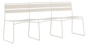 Vrtna klupa Dallas 4402, Beige, 78x180x55cm, Namještaj je već sastavljen