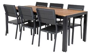 Set stola i stolica Dallas 587, Bagrem