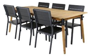 Set stola i stolica Dallas 2998, Bagrem