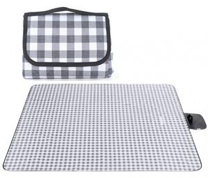 Sklopiva plažna podloga za piknik PIKNIX 145x200 cm - više boja Boja: Siva