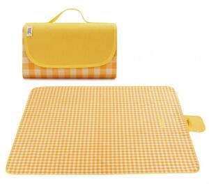 Sklopiva plažna podloga za piknik PIKNIX 145x200 cm - više boja Boja: Narančasta