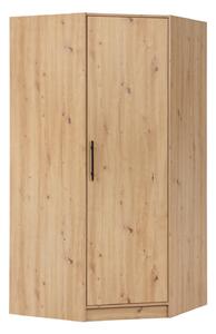 Kutni ormar Cavmero 106, Artisan hrast, 190x95x95cm, Vrata ormari: Klasična vrata