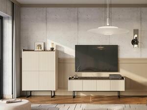 Dnevni boravak Elbtei 110, Beige, Tamni hrast