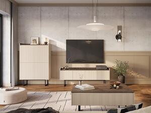 Dnevni boravak Elbtei 109, Beige, Tamni hrast