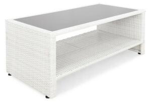 Vrtni stolić za kavu Comfort Garden 1568, Siva, Bijela, 44x58cm