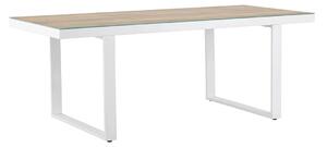 Vrtni stol Dallas 4629, Bijela, Svijetlo drvo, 75x90cm