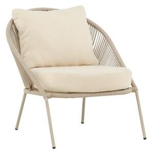 Vrtna fotelja Dallas 4811, Beige, 77x74x81cm