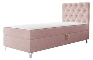 Boxspring krevet Memphis 142, 114x90cm, Bor