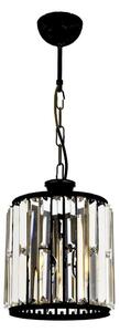 Luster na lancu PUNE 1xE27/40W/230V crni