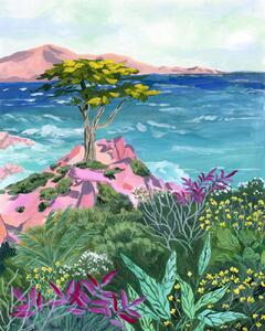 Ilustracija Lone Cypress, Sarah Gesek, (30 x 40 cm)