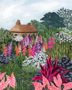 Ilustracija Lush Garden, Sarah Gesek, (30 x 40 cm)