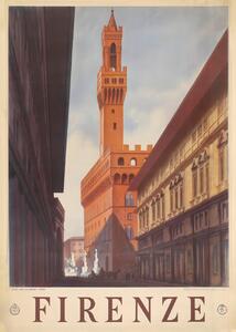 Ilustracija Firenze Florence, Andreas Magnusson, (30 x 40 cm)