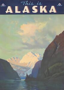 Ilustracija Alaska, Andreas Magnusson, (30 x 40 cm)