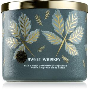 Bath & Body Works Sweet Whiskey mirisna svijeća 411 g