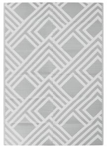 VidaXL Vanjski tepih sivi 160 x 230 cm PP