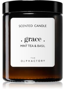 Ambientair The Olphactory Mint Tea & Basil mirisna svijeća Grace 135 g