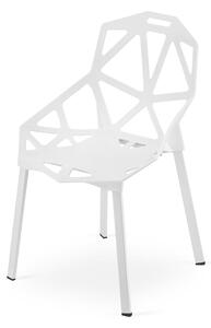 Bijela plastična stolica ESSEN
