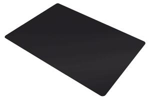 Crna plastična prostirka ispod stolice 100 x 140 cm